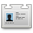 иконка identification card, удостоверение, удостоверение личности, визитка, пропуск,