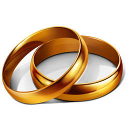 иконки rings, обручальные кольца, свадьба,
