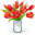 иконки bouquet, букет, цветы, цветок, ваза,