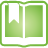 иконка green, book, bookmark, книга, закладка, зеленый,