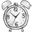 иконка clock, часы, будильник, время,