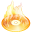 иконка burn disk, прожиг диска, диск, огонь,