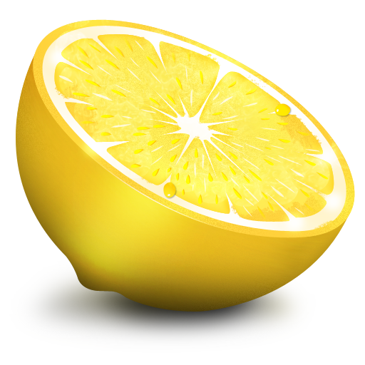 иконка lemon, лимон,