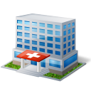 иконка hospital, госпиталь, больница, здание,