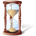иконка hourglass, песочные часы,