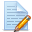 иконка document, pencil, документ, карандаш, редактировать, edit,