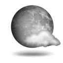 иконка луна, погода, weather,