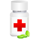 иконка medical pot pills, таблетки, медицина, пузырек,