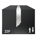 иконка Zip, Files, архив, коробка,