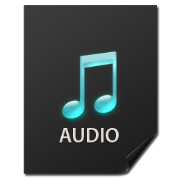 иконка Files, Audio, файл, аудио,