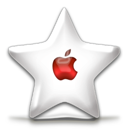 иконка Sparkle Fav, Red Apple, звезда,