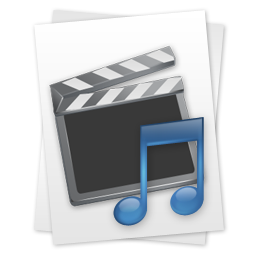 иконки Movie, Music, File, мультимедиа, файл,