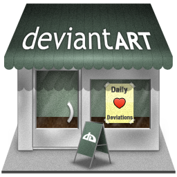 иконки deviantart, девиантарт, девиант, shop, магазин,