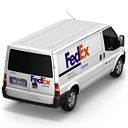 иконки FedEx, машина, автомобиль, микроавтобус,