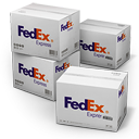 иконки  FedEx, Shipping, коробка, ящики, ящик, коробки,
