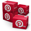 иконки Pinterest, Shipping, коробка, ящики, коробки, ящик,