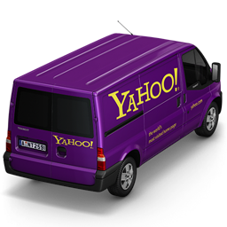 иконка Yahoo, машина, автомобиль, микроавтобус,