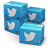 иконка Twitter, Shipping, коробка, ящик, ящики, коробки,