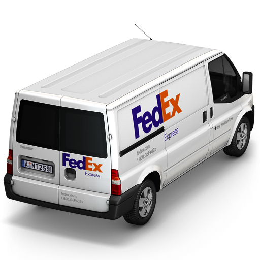 иконки FedEx, машина, автомобиль, микроавтобус,
