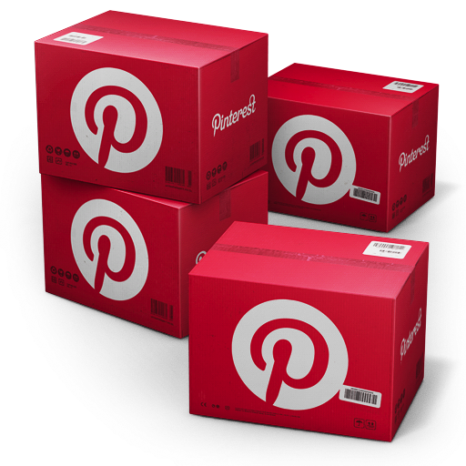 иконка Pinterest, Shipping, коробка, ящики, коробки, ящик,
