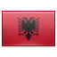 иконка Albania, албания, флаг албании,