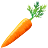 иконки Carrot, морковка, морковь, фрукты, овощи,