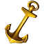 иконка anchor, якорь,