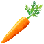 иконка Carrot, морковка, морковь, фрукты, овощи,