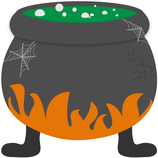 иконка bubbling cauldron, кипящий котел, хэллоуин, хеллоуин, halloween,