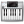 иконка ardour, пианино, музыкальный инструмент, клавишные,