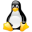 иконки supertux, linux, пингвин,