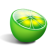 иконка LimeWire, лайм, фрукт,