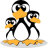 иконка pingus, пингвины, пингвин,