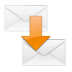иконка mail move, письмо,