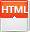 иконки File, HTML, файл,