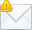 иконки Mail Warning, спам, вредоносное письмо, опасное письмо,