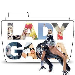 иконки LadyGaga, Lady Gaga, леди гага, folder, папка,