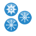 иконки Christmas Snow Flakes, снежинки,