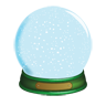 иконки Christmas Snow Globe, снежный шар,