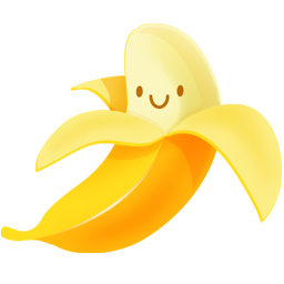 иконки банан, yammi, banana,