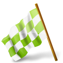 иконка флаг, chequered flag,