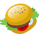 иконки гамбургер, еда, hamburger,