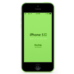 иконки iphone, iphone 5c, green iphone 5c, зеленый iphone 5c,