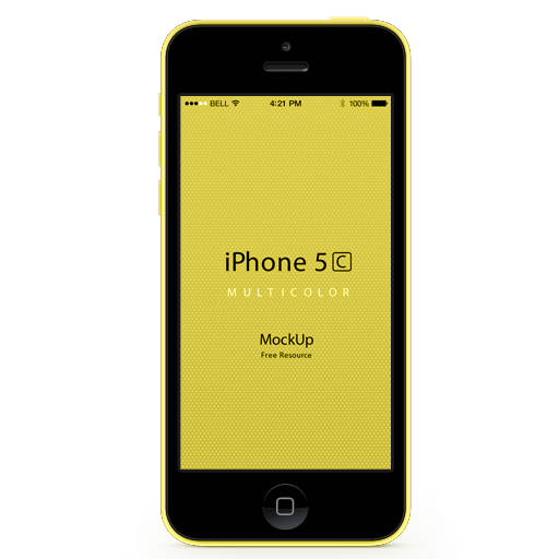иконки iphone, iphone 5c, yellow iphone 5c, желтый iphone 5c,