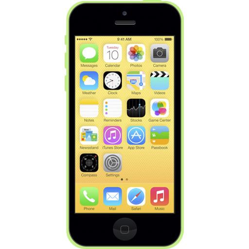 иконка iphone, iphone 5c, green iphone 5c, зеленый iphone 5c,