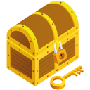 иконка сундук, treasure chest,