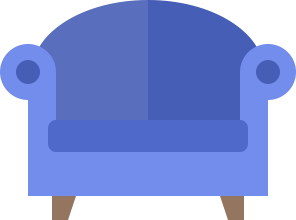 иконки кресло, диван, мебель,
