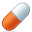иконка pill, пилюля, антибиотик, лекарство,