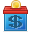 иконка moneybox, пожертвования, деньги, копилка,