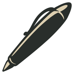 иконка ручка, pen,